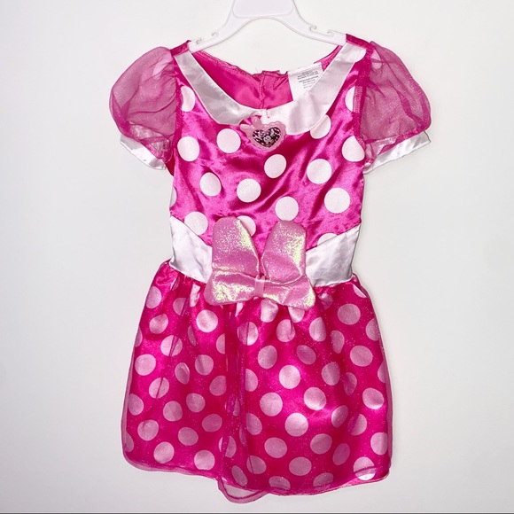 disney store pink minnie mouse dress Disney pageant wear